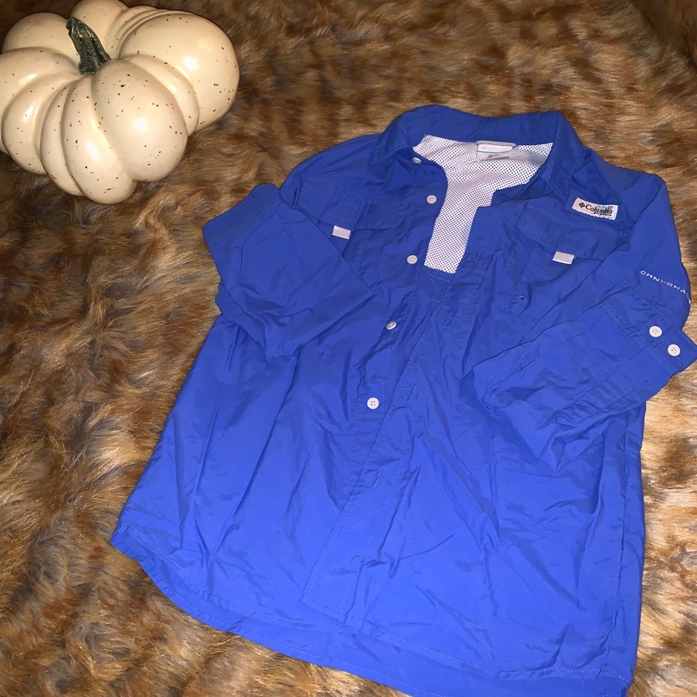 Columbia PFG Button Down Shirt OmniShade